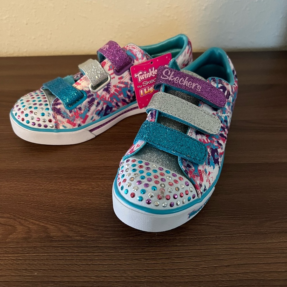 Skechers Twinkle Toes Size 1 (Girls) NWT